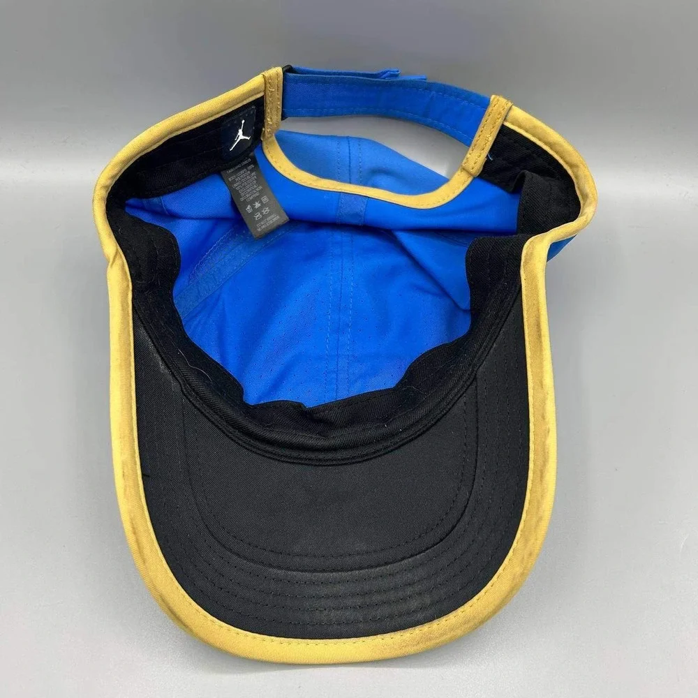 UCLA Bruins x Air Jordan Hat Men Blue NCAA‎ Jumpman Strap Back Cap New